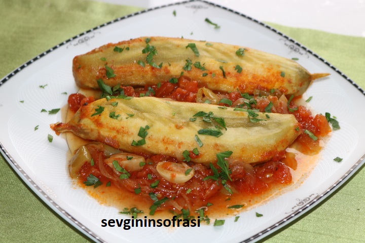 Zeytinyağlı Patlıcan Paçası – Sevginin Sofrasi