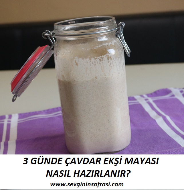 Çavdar Ekşi Mayası Tarifi