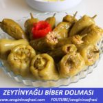 Zeytinyağlı Biber Dolması – Sevginin Sofrasi