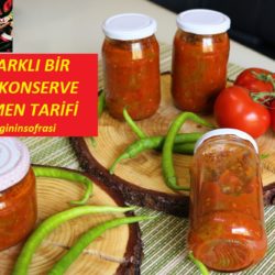 Kışlık Konserve Menemen Tarifi